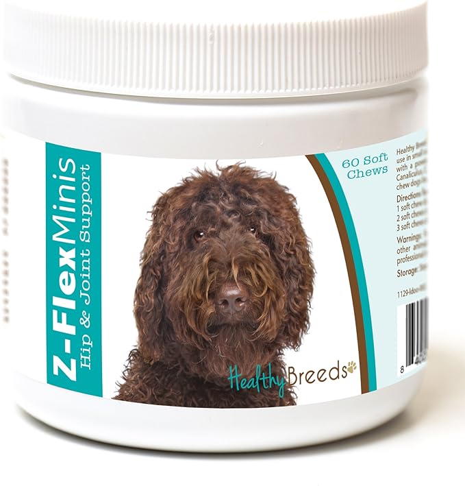 Healthy Breeds Labradoodle Z-Flex Minis Hip and Joint Support Soft Chews 60 Count