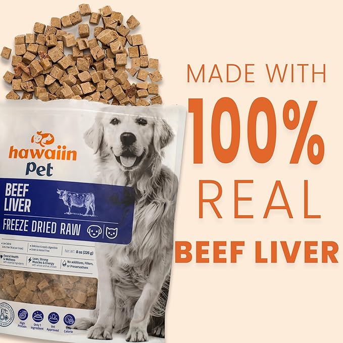 Freeze Dried Chicken Breast Dog Treats 8 oz, Raw Single Ingredient, Natural Healthy High Value, Gluten Free, Grain Free, High Protein