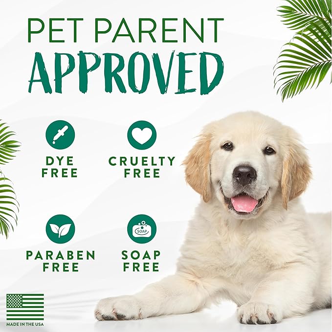 TropiClean Watermelon Refreshing 2-in-1 Cat & Dog Shampoo and Conditioner | Cat & Dog Bath Supplies | 20 oz | Made in The USA