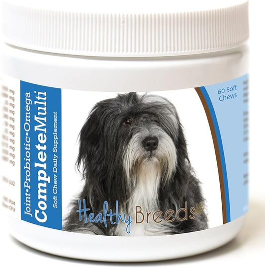 Healthy Breeds Lhasa Apso All in One Multivitamin Soft Chew 60 Count