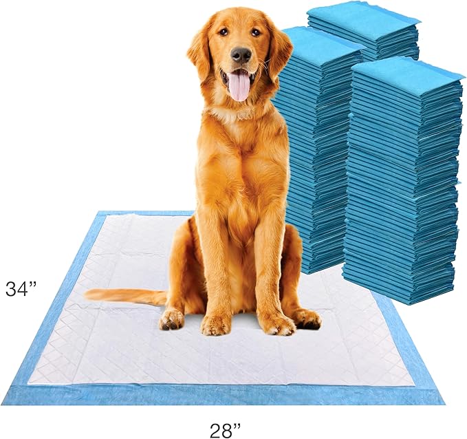 Four Paws Wee-Wee Superior Performance X-Large Pee Pads for Dogs - Puppy & Dog Pads for Potty Training - Dog Supplies for Housebreaking - 28" x 34" (150 Count)