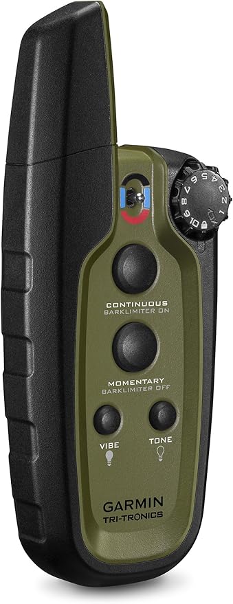 Garmin Electronic Pet Training Collars, 60-h Battery LED Buttons Black & Garmin Collar, LED Display Red
