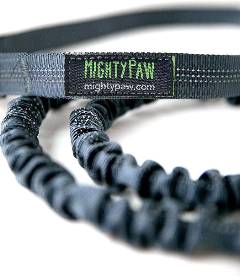 Mighty Paw Hands Free Dog Leash | Bungee Waist Leash for Dog Walking. Dog Running Leash Hands Free. Hands Free Leash for Large Dogs, Medium & Small Dogs. Dog Leash Waist Belt (36" - 48") Up To 150 lbs