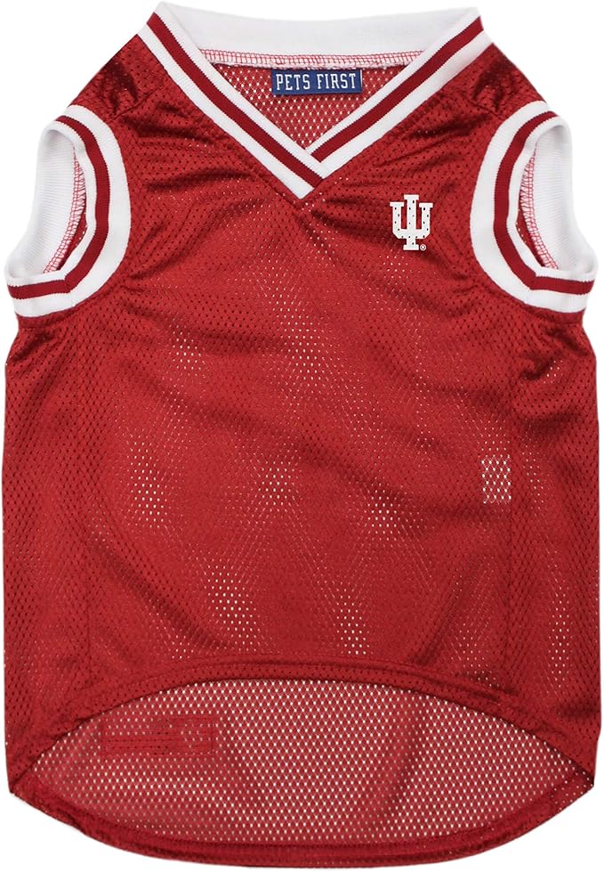 Pets First Pet Jersey INDIANA HOOSIERS Dog Jersey, Small