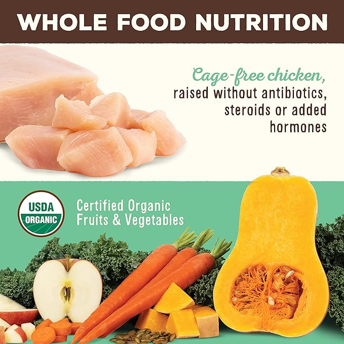 Primal Freeze Dried Dog Food Nuggets, Chicken; Complete & Balanced Meal; Also Use as Topper or Treat; Premium, Healthy, Grain Free, High Protein Raw Dog Food, 5.5 oz