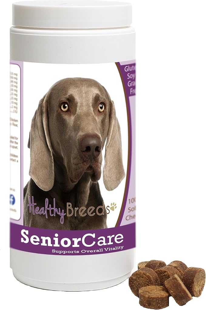 Healthy Breeds Weimaraner Senior Dog Care Soft Chews 100 Count