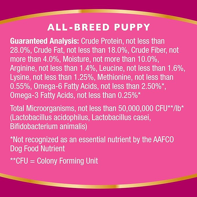Bil-Jac Picky No More All-Breed Puppy Chicken Liver Recipe Dry Dog Food 4 Pounds (2-Pack)