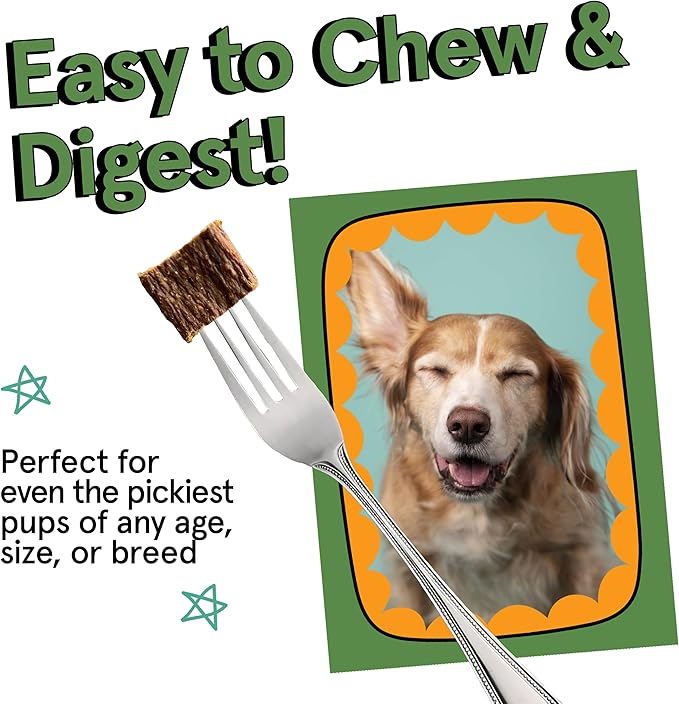 Real Meat Air Dried Dog Food w/ Real Beef - 10lb Bag of USA-Crafted Grain-Free Real Meat Dog Food Sourced from Hormone-Free, Free-Range, Grass-Fed Beef - Digestible, All Natural, High Protein Dog Food