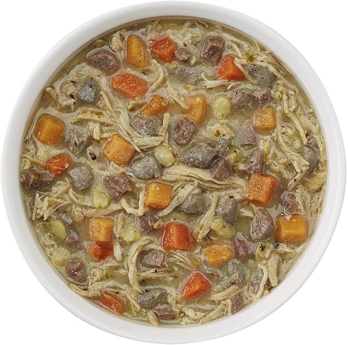 Tiki Dog Aloha Petites Gluten & Grain Free Wet Food for Adult Dogs with Shredded Meat & Superfoods, 9oz, 12 pk, Chicken & Beef Loco Moco