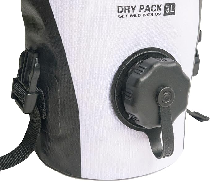 Dog Helios 'Grazer' Waterproof Outdoor Travel Dry Food Dispenser Bag, 3L, Orange
