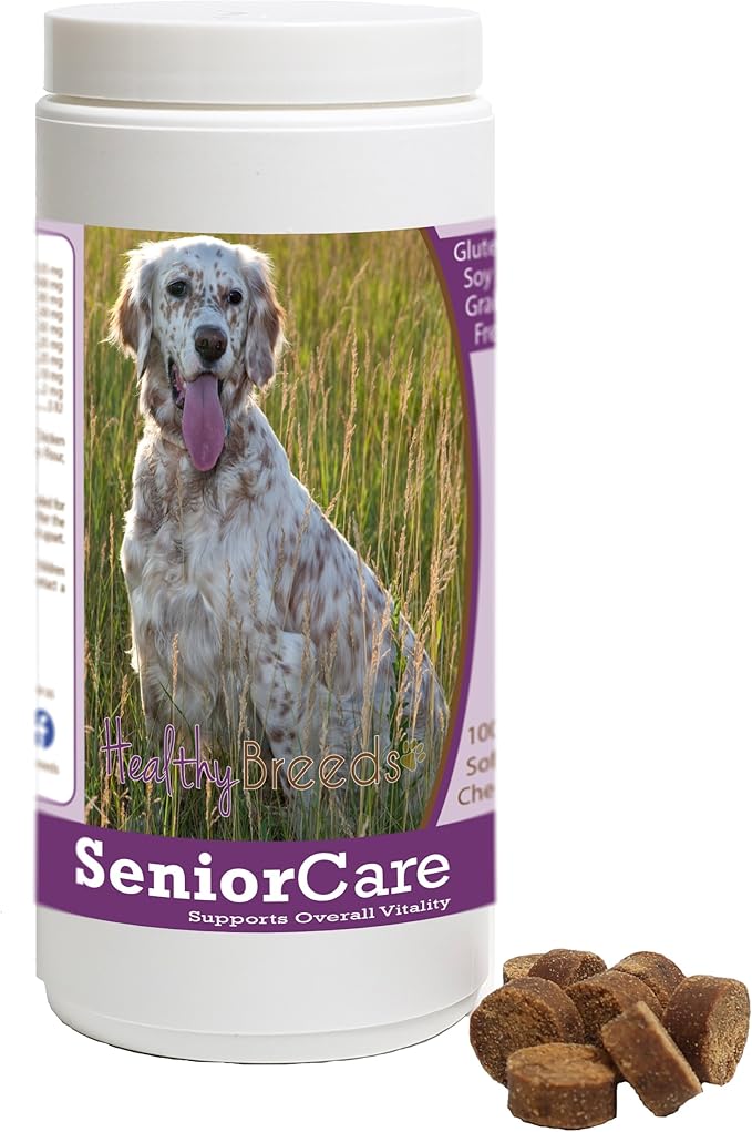 Healthy Breeds English Setter Senior Dog Care Soft Chews 100 Count