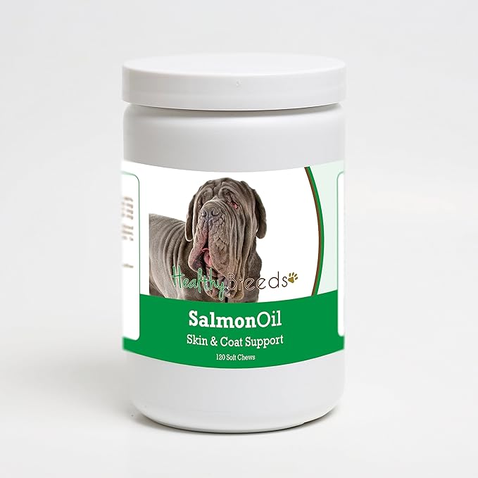 Healthy Breeds Neapolitan Mastiff Salmon Oil Soft Chews 120 Count