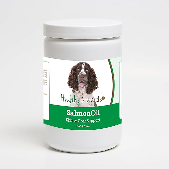 Healthy Breeds English Springer Spaniel Salmon Oil Soft Chews 120 Count