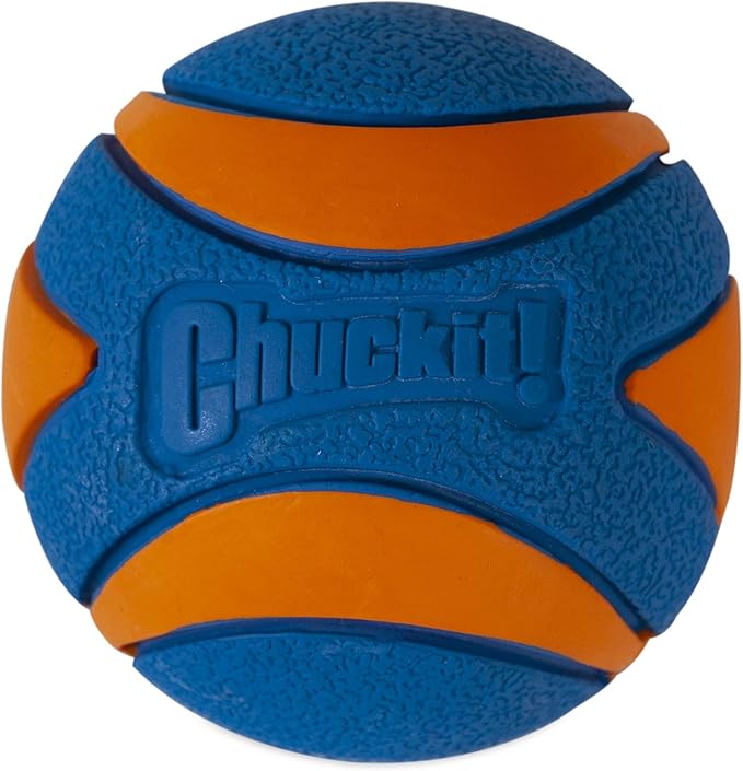 Chuckit Ultra Squeaker Ball Dog Toy, Large (3 Inch) 1 Pack, for Large Breeds