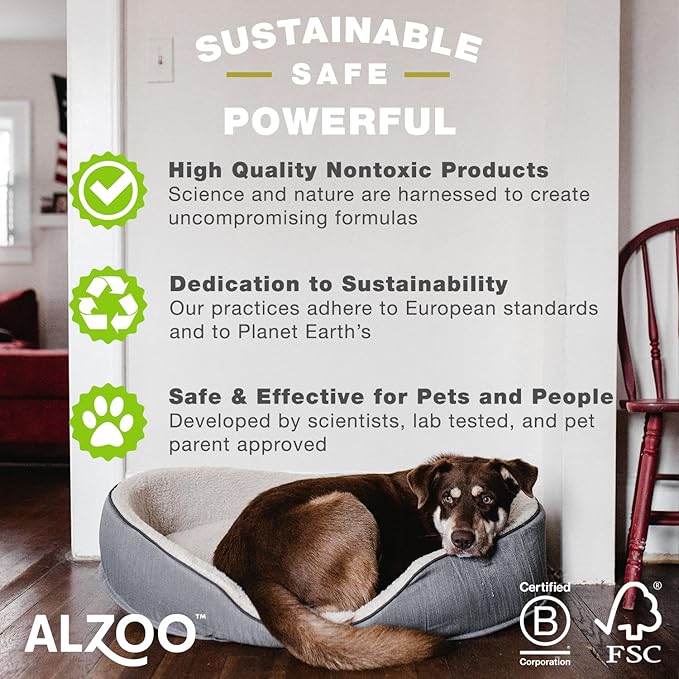 Flea and Tick Repellent Shampoo for Dogs, Effectively Repels Fleas, Ticks & Mosquitos, 100% Plant-Based Active Ingredients, Sulfate & Paraben-Free, 12 Fl. Oz.