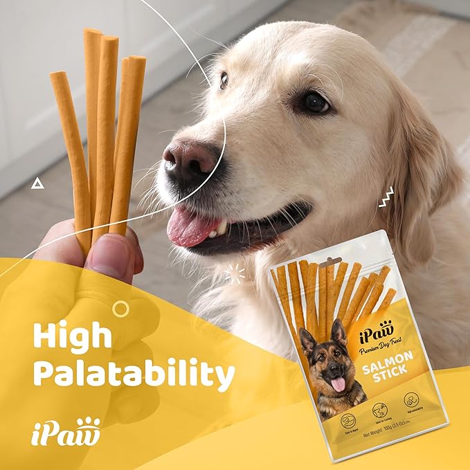 Dog Treats for Puppy Training, All Natural Human Grade Dog Treat, Hypoallergenic, Easy to Digest (Fish Sticks), 2 Packs