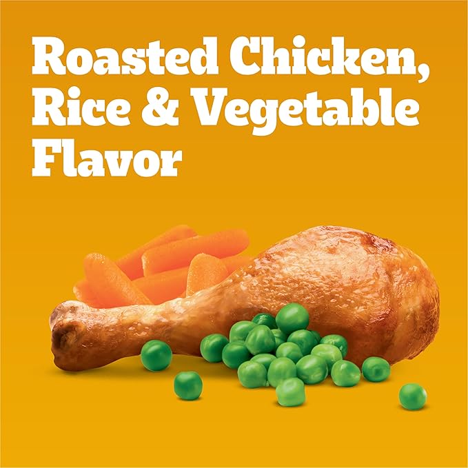 PEDIGREE Small Dog Complete Nutrition Small Breed Adult Dry Dog Food Roasted Chicken, Rice & Vegetable Flavor Dog Kibble, 3.5 Pound (Pack of 1)