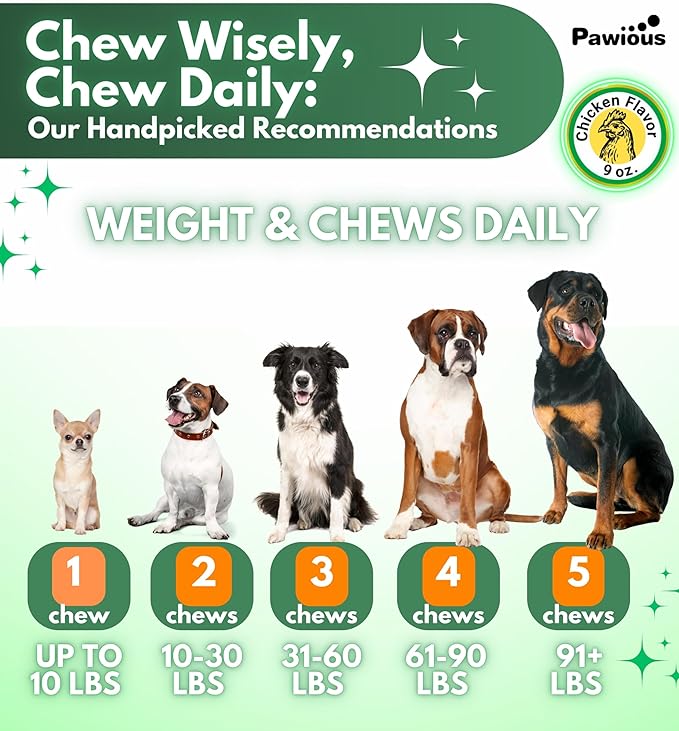 Flea and Tick Prevention for Dogs Chewables - Natural Dog Flea and Tick Control Supplement - Flea & Tick Chews for Dogs - All Life Stages - Made in USA