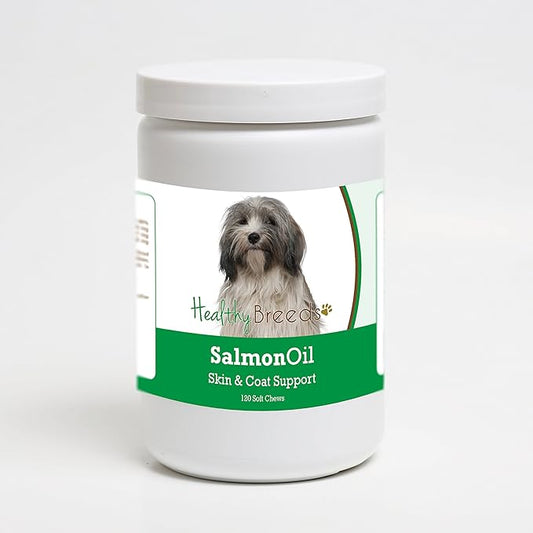 Healthy Breeds Tibetan Terrier Salmon Oil Soft Chews 120 Count