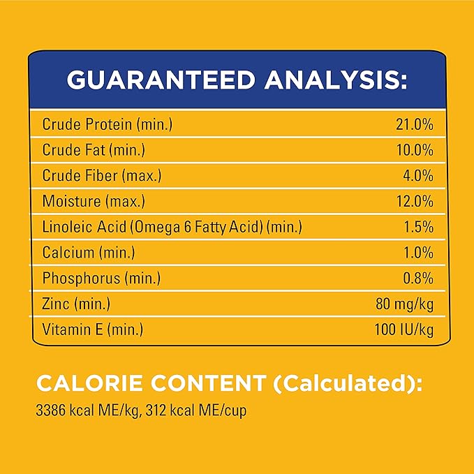Pedigree Complete Nutrition Adult Dry Dog Food Roasted Chicken, Rice & Vegetable Flavor Dog Kibble, 3.5 lb. Bag (Pack of 4)