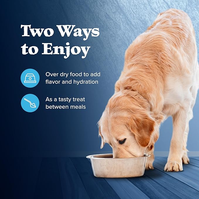 Blue Buffalo Wilderness Trail Toppers Wild Cuts Wet Dog Food Variety Pack, High-Protein & Grain-Free, Made with Natural Ingredients, Chicken and Beef Flavors, 3-oz. Pouches, (12 Count, 6 of Each)
