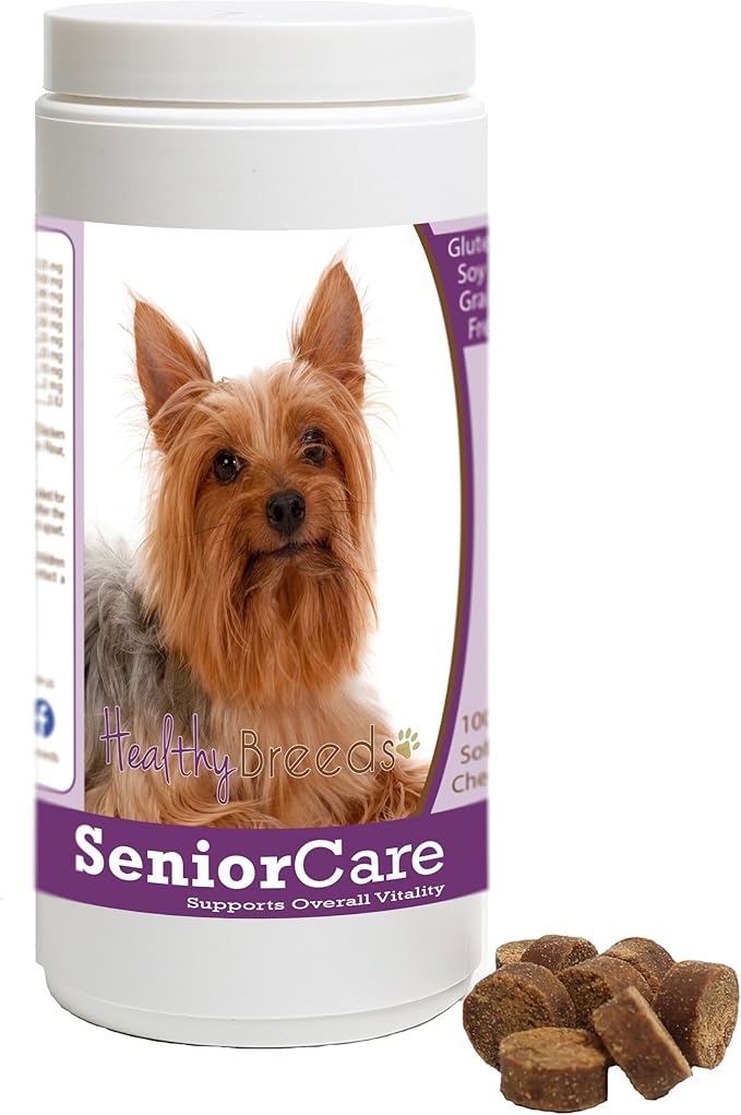 Healthy Breeds Silky Terrier Senior Dog Care Soft Chews 100 Count