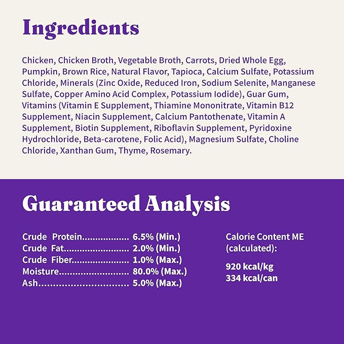 Halo Elevate Wet Dog Food, Kettle Cooked Chunky Healthy Grains Chicken Stew with Carrots, Pumpkin & Brown Rice, 12.7oz (Pack of 6)