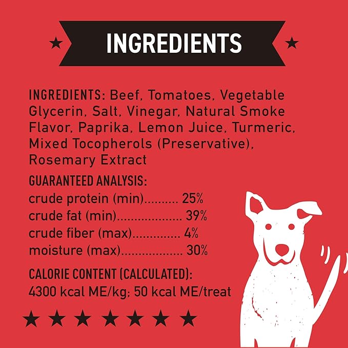Cloud Star Wag More Bark Less Jerky Grain Free Dog Treats, Texas BBQ Beef, 10 oz. Pouch