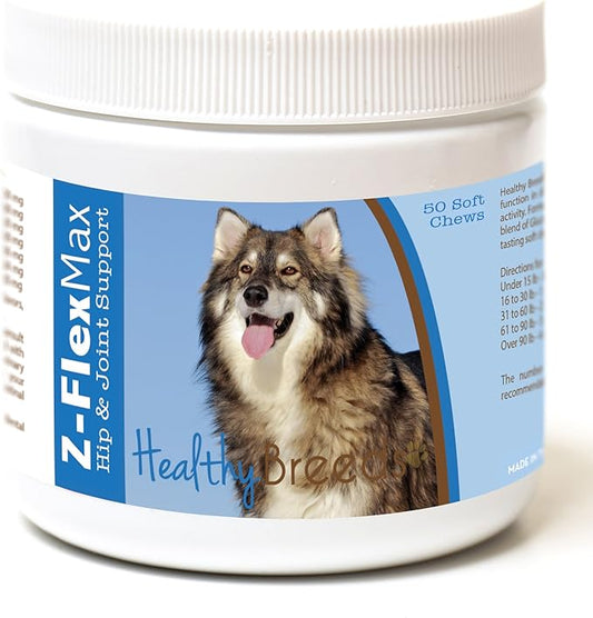 Healthy Breeds Utonagan Z-Flex Max Hip and Joint Soft Chews 50 Count
