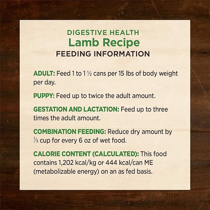 Wellness CORE Digestive Health Lamb Grain Free Wet Dog Food, 13 Ounce (Pack of 12)