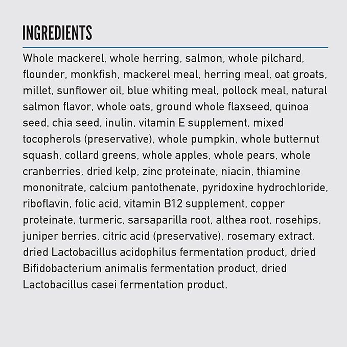 ORIJEN AMAZING GRAINS Six Fish Recipe Dry Dog Food, High Protein Dog Food, Fresh or Raw Ingredients, 22.5lb
