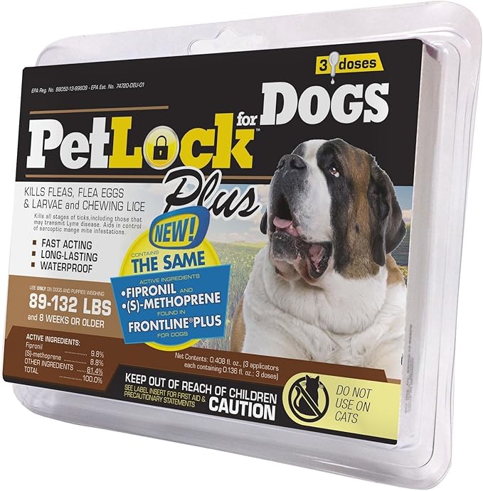 Security Flea Repellent for Dogs, X-Large