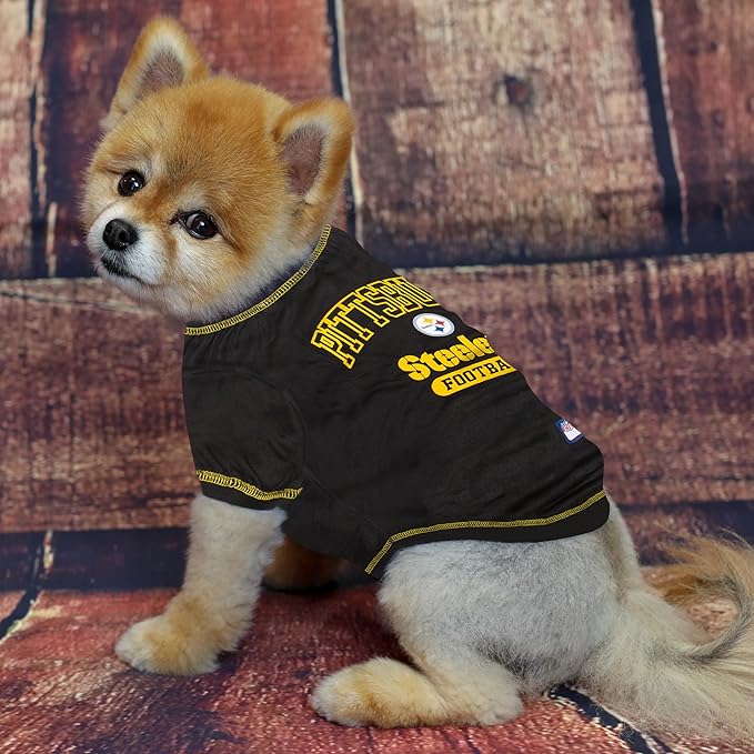 Pets First Pittsburgh Steelers T-Shirt, Small