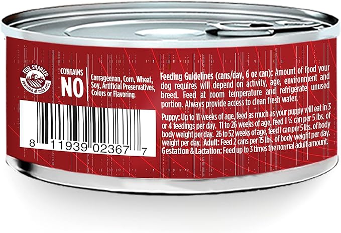 Nulo Freestyle Small Breed Adult Wet Canned Dog Food, Premium All Natural Grain-Free with Omega 3 & 6 for a healthy coat and High Animal-Based Protein, Lamb & Sweet Potato, 5.5 oz, 24-Cans