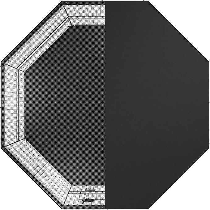 VEVOR Foldable Metal Dog Exercise Pen, Pet Playpen Dog Fence for Camping with Top Cover and Bottom Pad, 24" H 8 Panels, Puppy Crate Kennel Indoor Outdoor for Medium Dogs, Both for Home&Yard