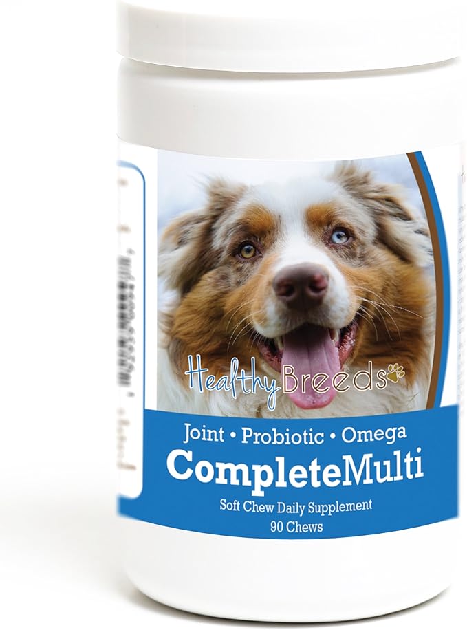 Healthy Breeds Australian Shepherd All in One Multivitamin Soft Chew 90 Count
