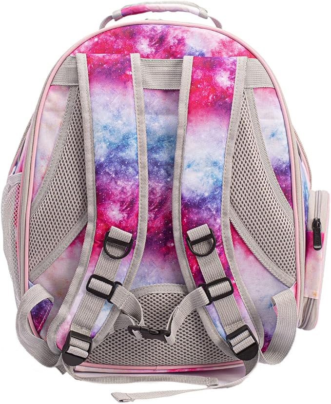 Front Expandable Cat Backpack Carrier, Fit up to 20 lbs, Space Capsule Astronaut Bubble Window Backpack for Large Fat Cat and Small Puppy