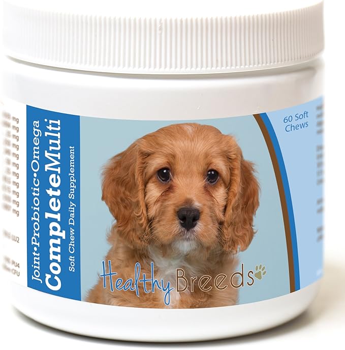 Healthy Breeds Cavapoo All in One Multivitamin Soft Chew 60 Count