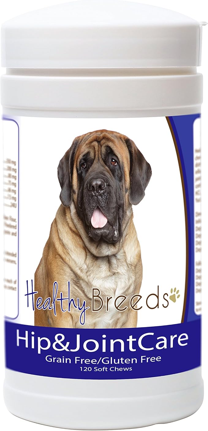 Healthy Breeds Mastiff Hip and Joint Care 120 Count
