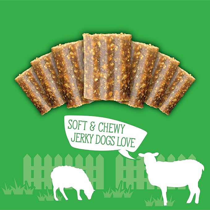 Evolve Grain Free Lamb, Sweet Potato and Butternut Squash Jerky Bites Dog Treats (Pack of 3)