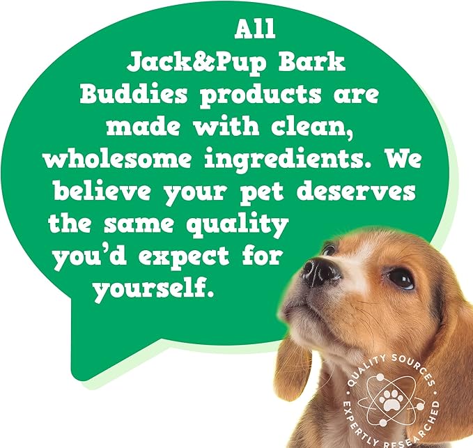 Jack&Pup Dog Allergy Chews - Bark Buddies Aller-Care Soft Chew Bites Itch Relief for Dogs & Allergy Support for Dogs - Dog Immune Supplement, Dog Skin Allergies Treatment and Anti Itch for Dogs 60ct