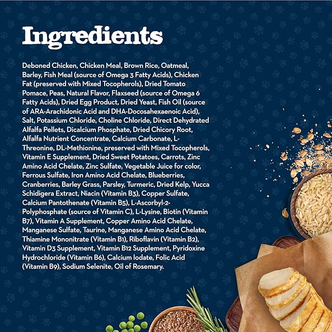 Blue Buffalo Baby Blue Healthy Growth Formula Natural Puppy Dry Dog Food, Chicken and Brown Rice Recipe 24-lb