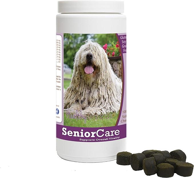 Healthy Breeds Komondorok Senior Dog Care Soft Chews 100 Count