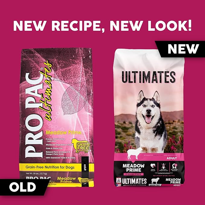 Earthborn Holistic Ultimates Meadow Prime with Lamb Grain-Free Dry Dog Food