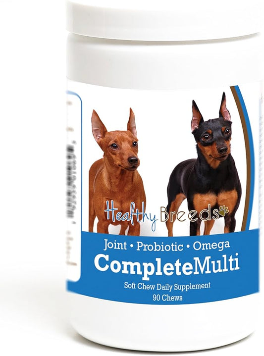 Healthy Breeds Miniature Pinscher All in One Multivitamin Soft Chew 90 Count