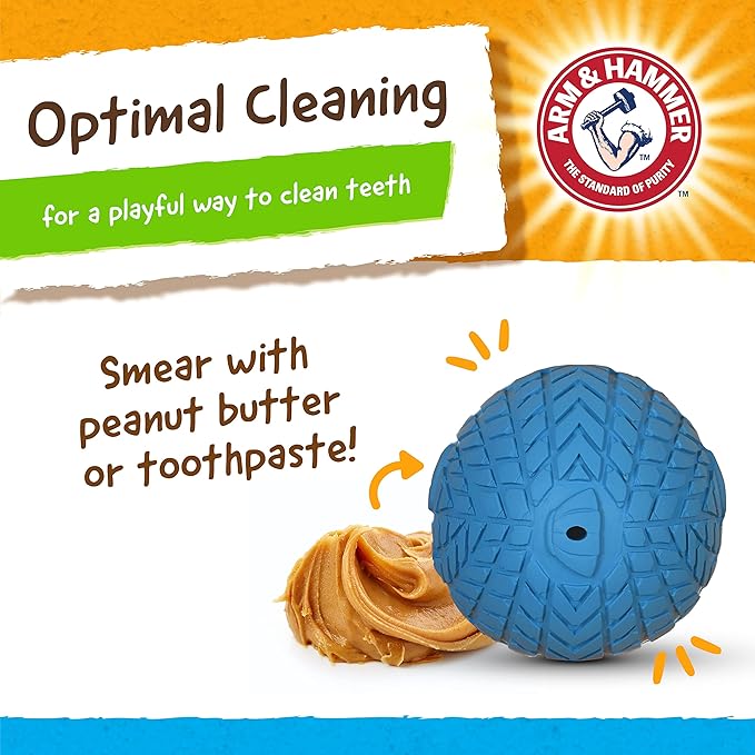 Arm & Hammer for Pets Super Treadz Dental Chew Toy for Dogs, Blowfish and Gorilla Bundle | Dog Dental Toys from Arm and Hammer | Dog Chew Toys, Gorilla Treadz, Blowfish Treadz | Dental Toys for Dogs