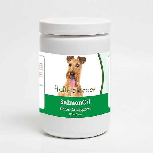 Healthy Breeds Irish Terrier Salmon Oil Soft Chews 120 Count