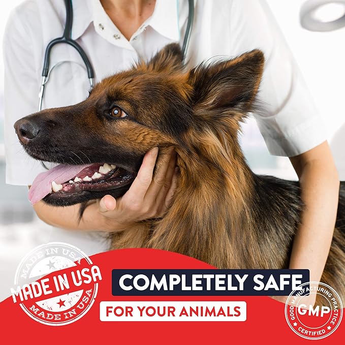 Digestive Enzymes and Probiotics for Dogs, Cats, Rabbits and More to Boost Immunity, Relieve Allergies, Reduce Doggy Breath, Reduce Diarrhea and Gas, and Promote Regular Bowel Movements