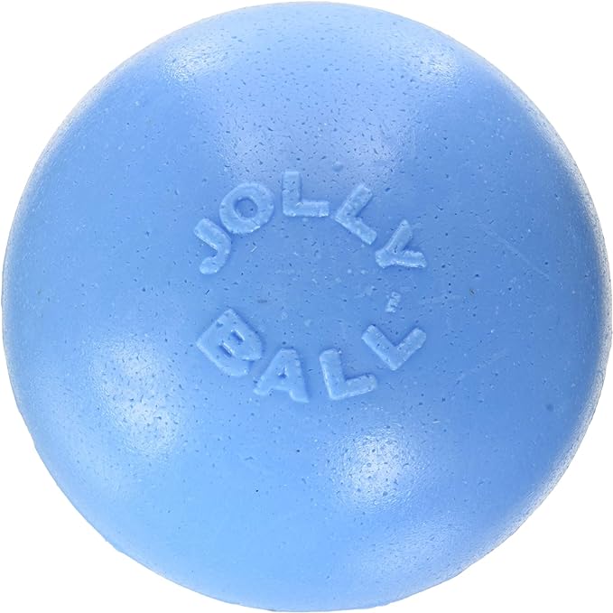 Jolly Pets Toys 881157 Jolly Bounce-N-Play Dog Toy, 4.5-Inch, Blueberry