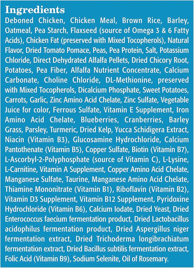 Blue Buffalo Life Protection Formula Natural Adult Small Bite Dry Dog Food, Chicken and Brown Rice 15-lb